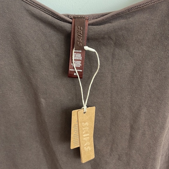 NWT skims tank in cocoa - Picture 2 of 3